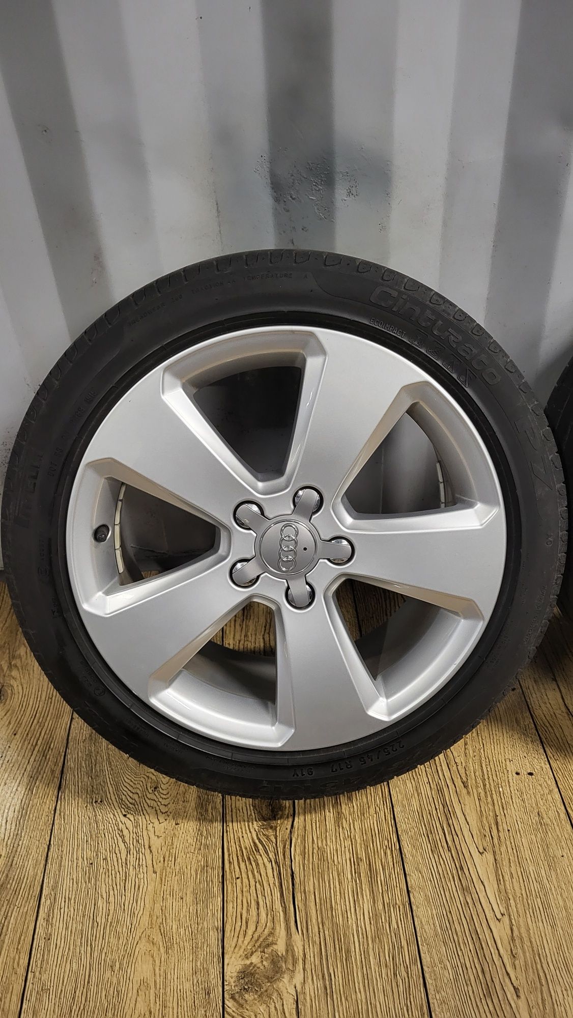 Alufelgi Audi S-line 17" 5x112 z oponami 225/45 R17 A3 S3 8V A4 Vw