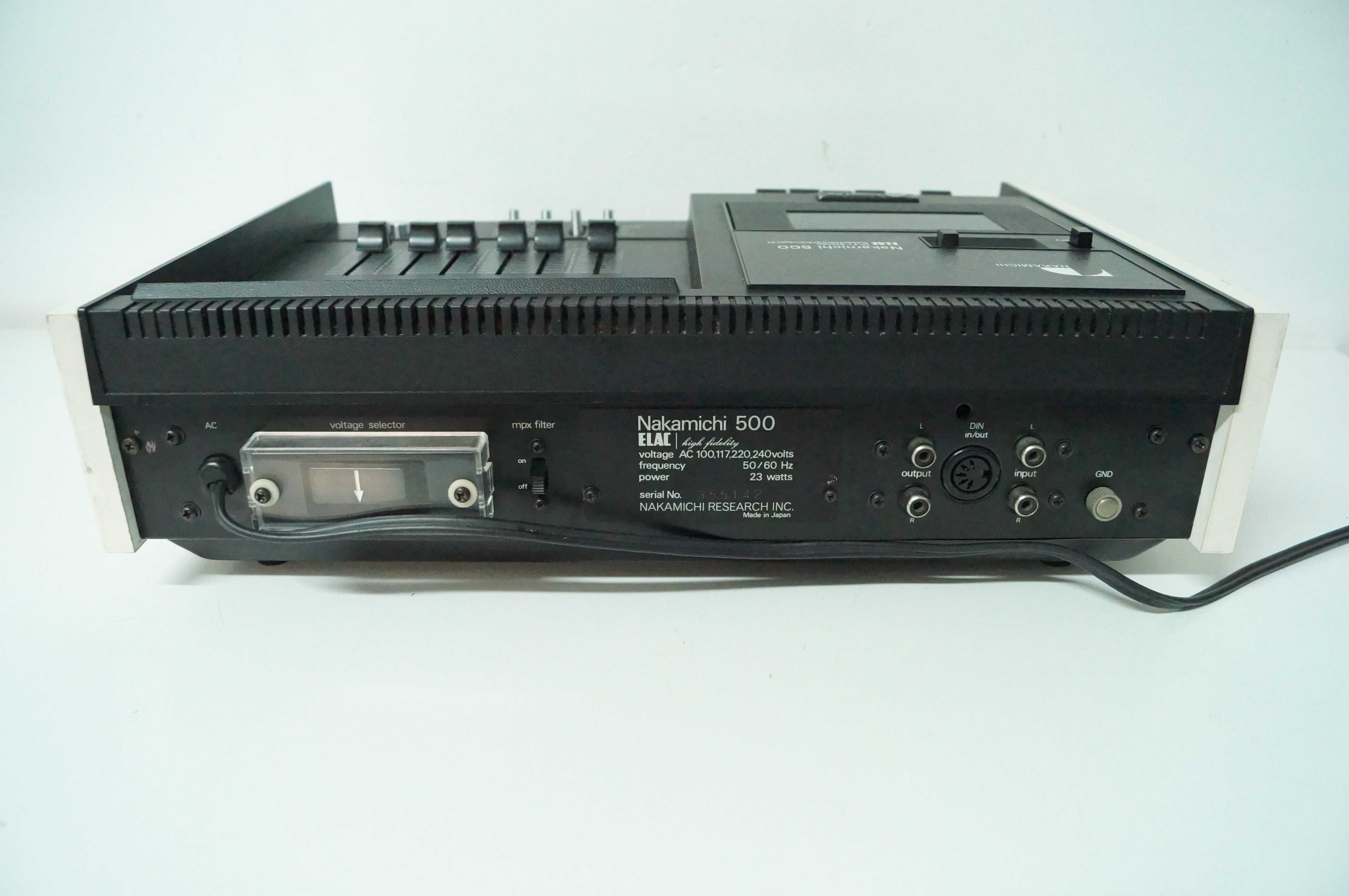 Magnetofon kasetowy Nakamichi 500
