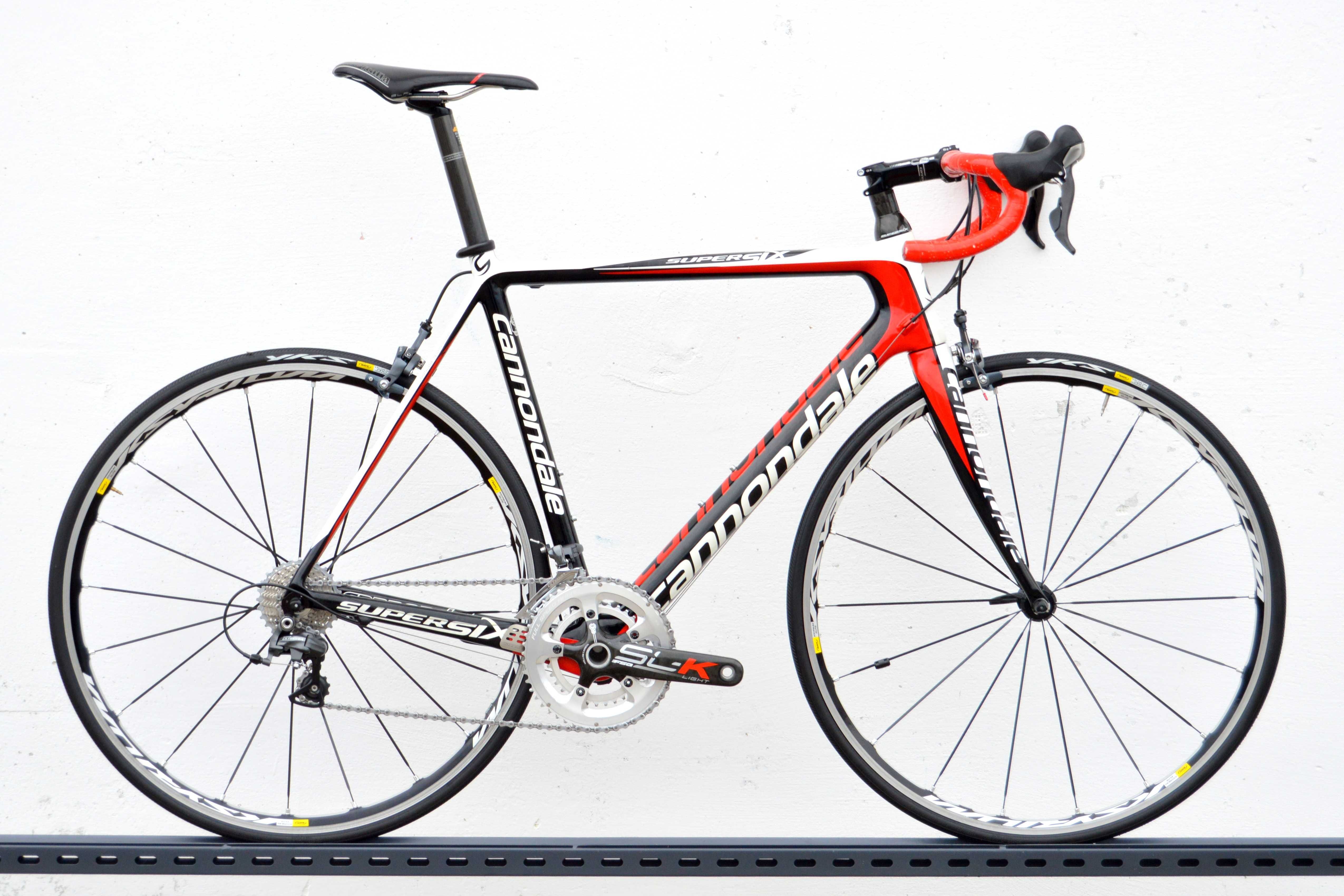 Lekka szosa CANNONDALE SUPERSIX 56 Ultegra Mavic Ksyrium Carbon RATY