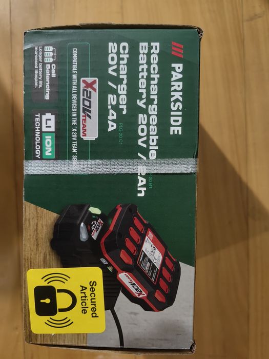 Bateria + Ładowarka Parkside