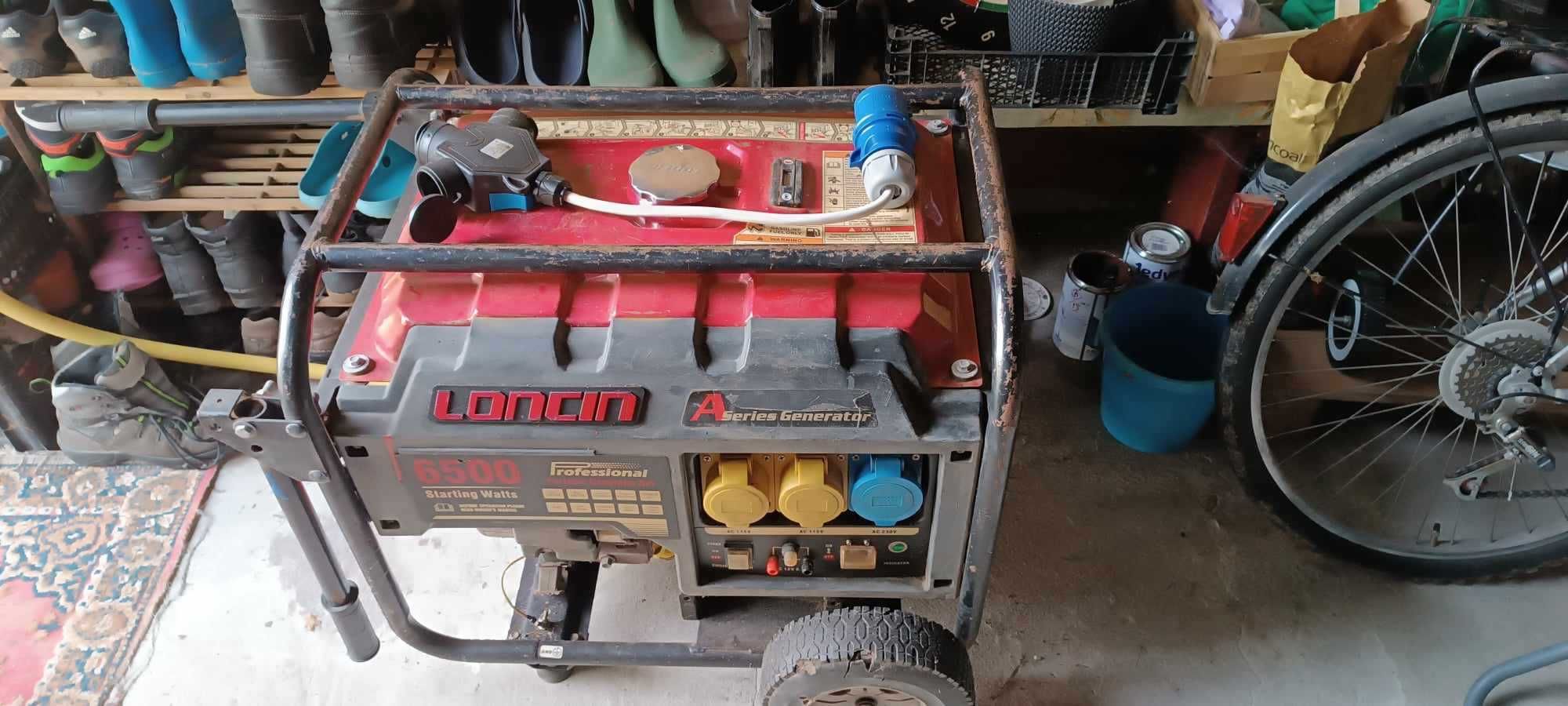 Agregat prądotwórczy Loncin LC6500 AVR 115V/230V