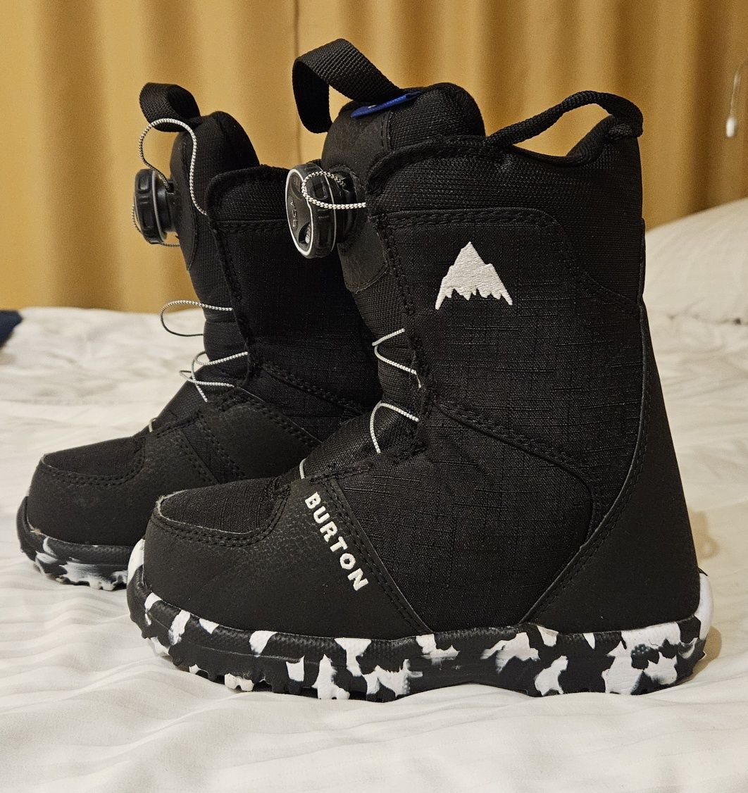 Dziecięce buty snowboardowe Burton Grom Boa rozmiar 31.5