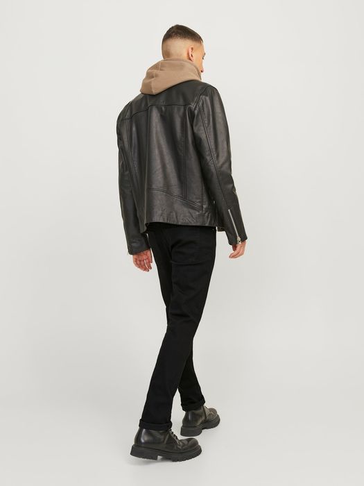 Jeansy zwężane czarne Slim Fit Jack&Jones 32/32