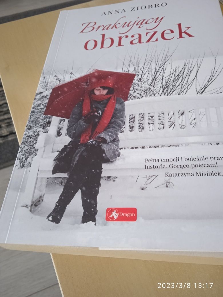 Sprzedam książkę tytuł książki Brakujący obrazek