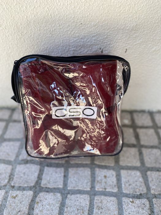 Ligaduras de equitação bordeaux