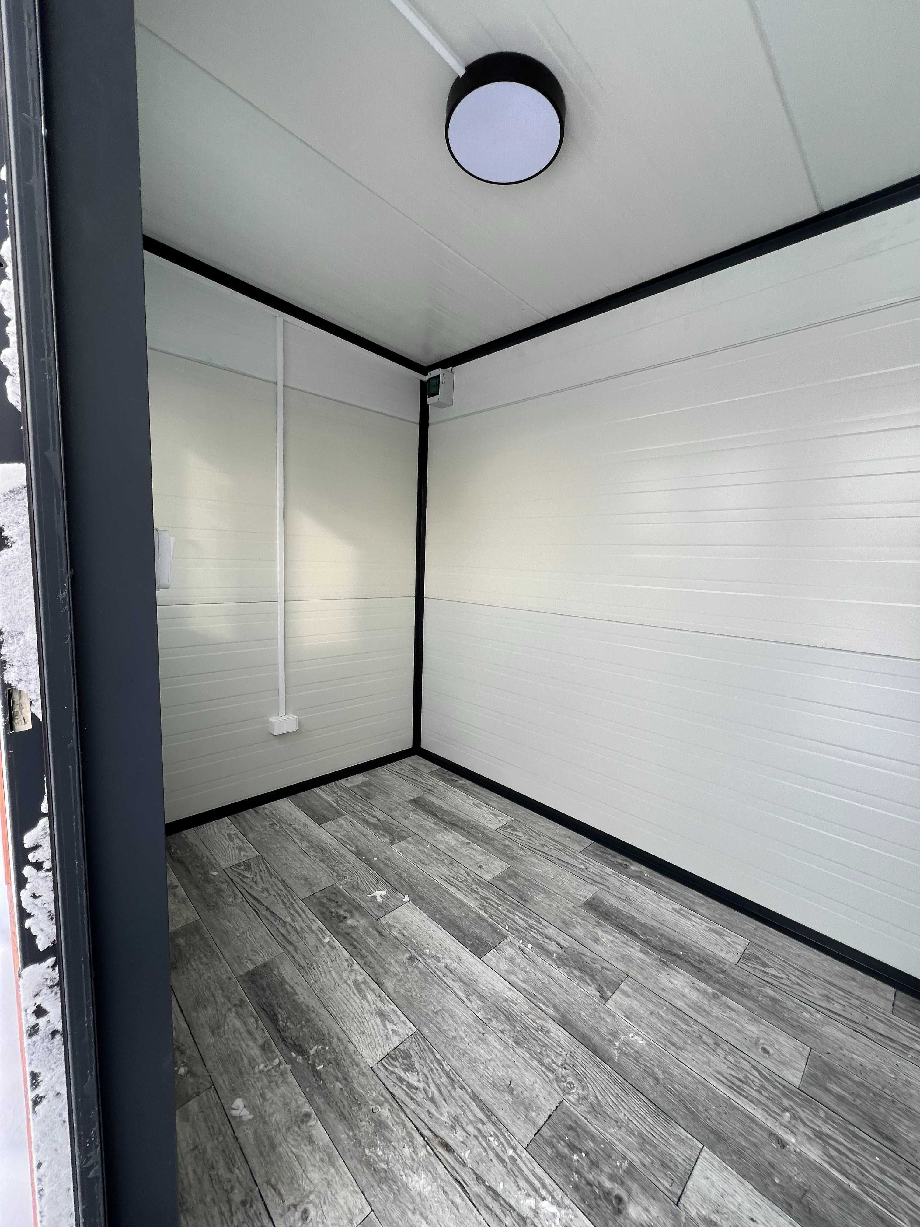 Kontener 3x2, płyta PIR 120mm, stróżówka, kiosk, domek ogrodowy