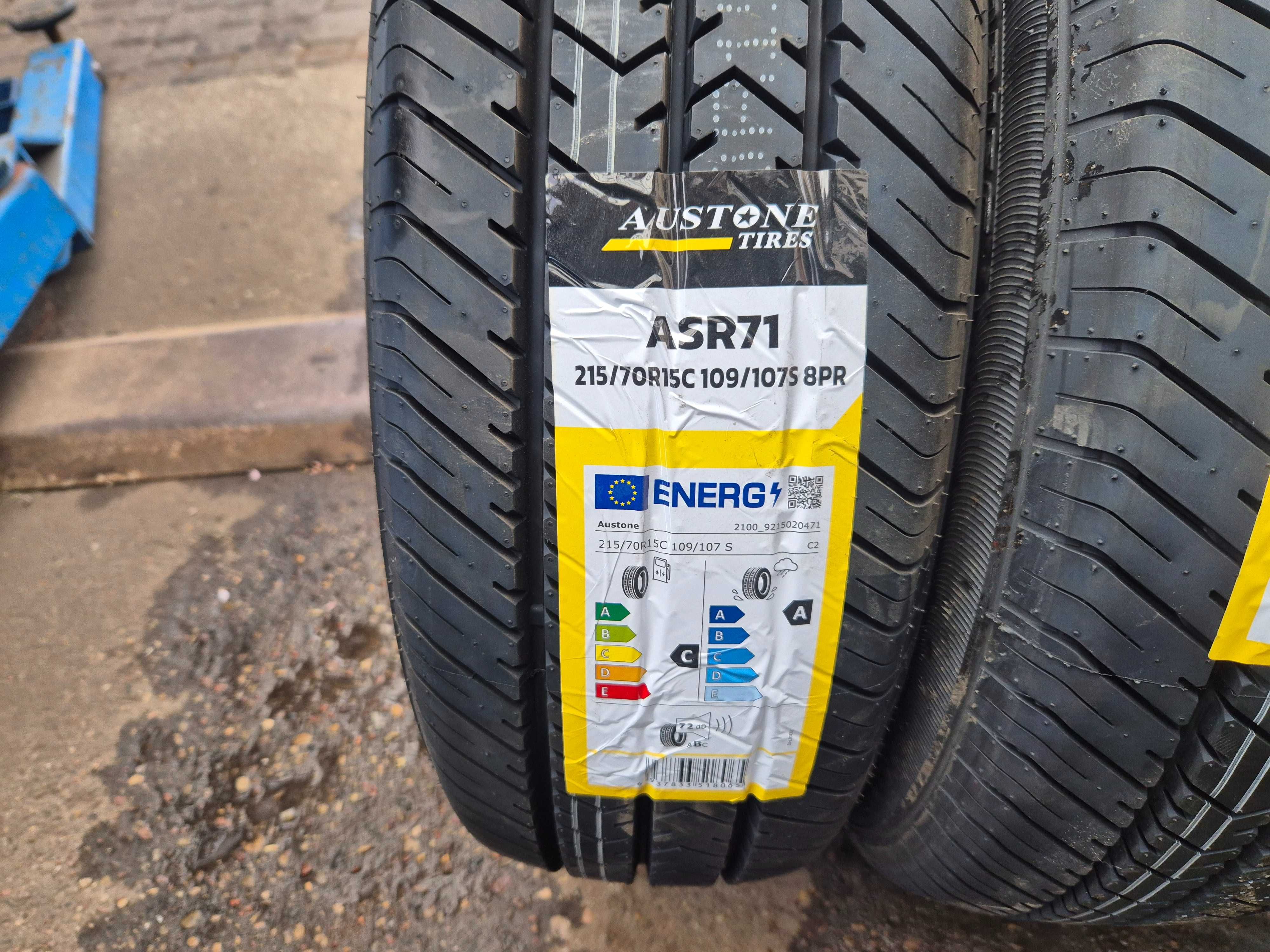 215/70r15c austone nowe opony letnie 2025r dostawcze  montaż w cenie