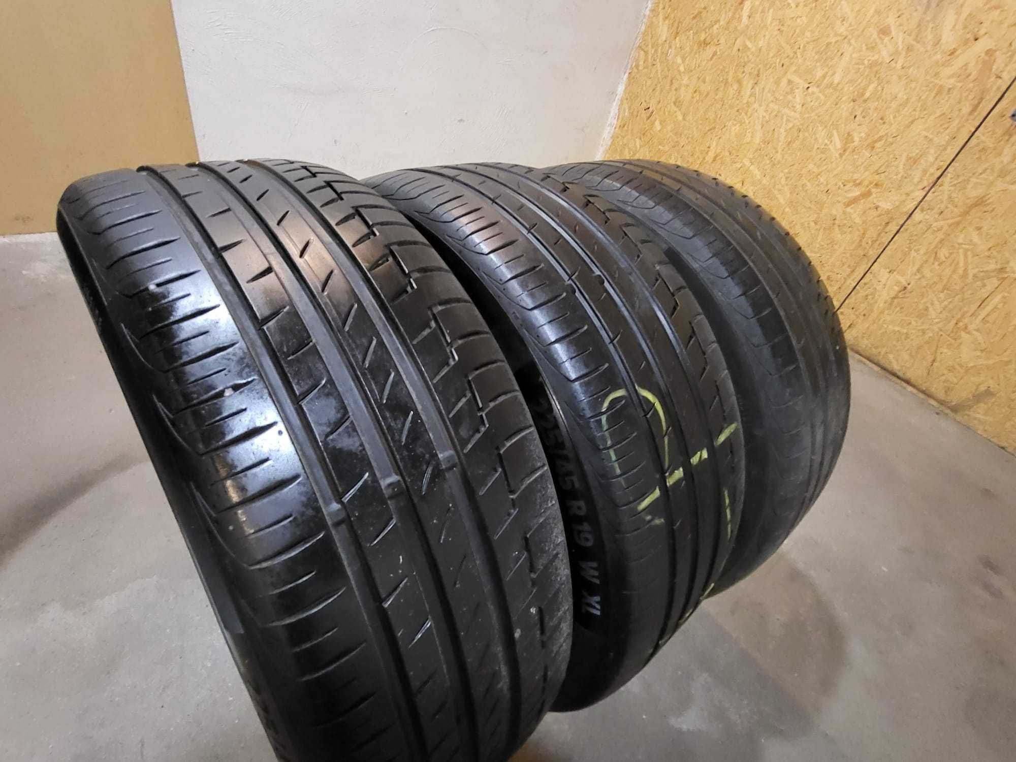 2 Opony Letnie! Continental PremiumContact 6 225/45 R19 96W XL