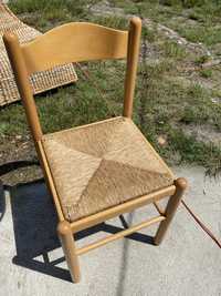 4 krzesła rustykalne