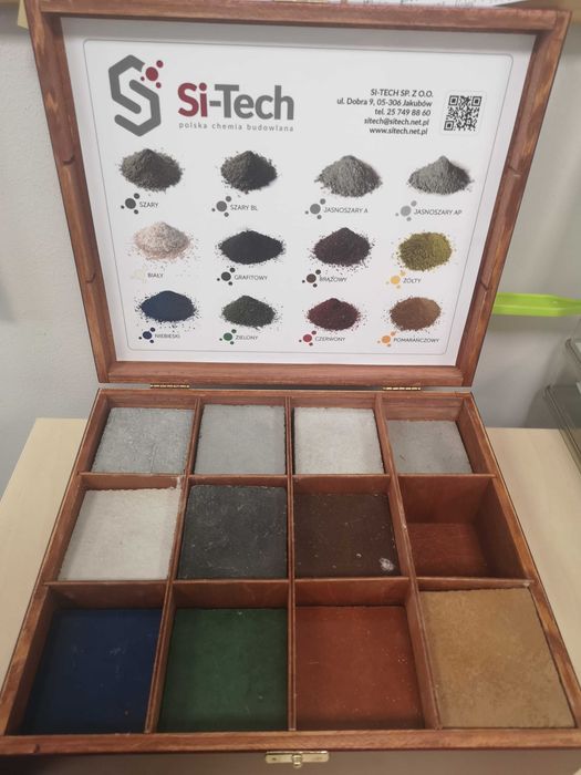 ROMIX 25kg różne kolory Posypka utwardzająca do betonu SZARA