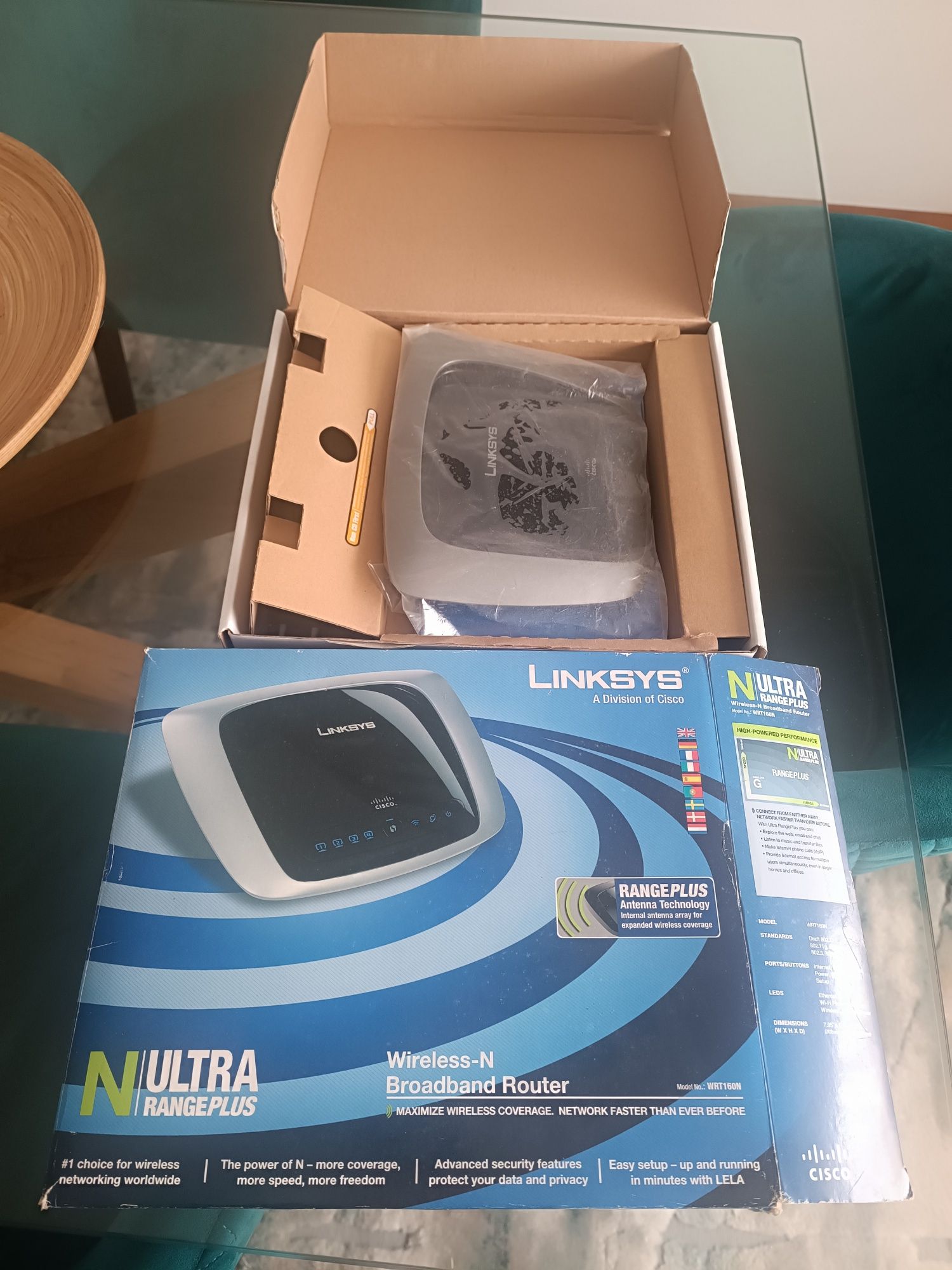 Router Linksys [ Nunca usado ]