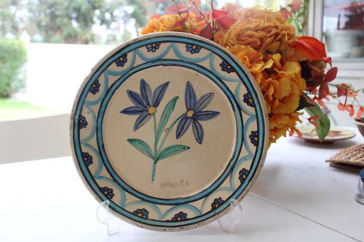 Prato em barro   - Mestre Adriano Martelo