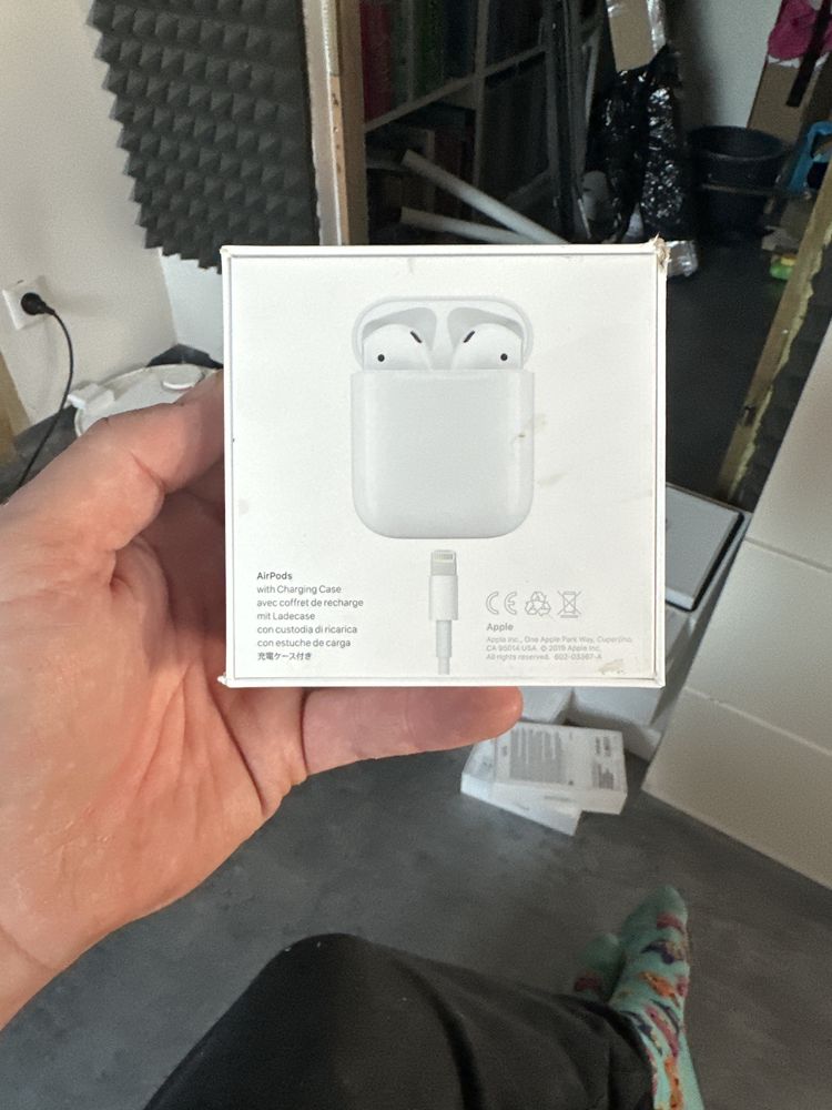Originakne pudelko Air Pods