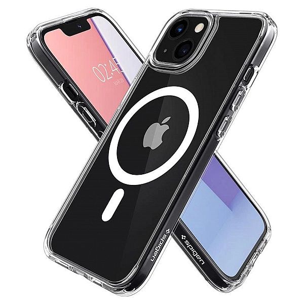 Etui Spigen Ultra Hybrid Mag z MagSafe na iPhone 13 mini - białe