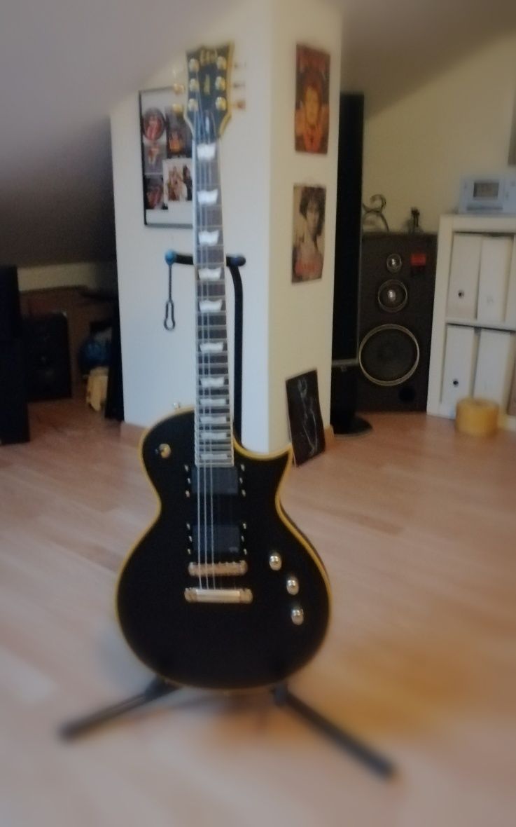 ESP LTD EC 1000 Deluxe uma pérola do rock & roll excelente estado