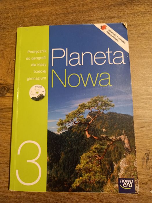 Planeta Nowa podręcznik do geografii dla klasy 3 gimnazjum. Polecam
