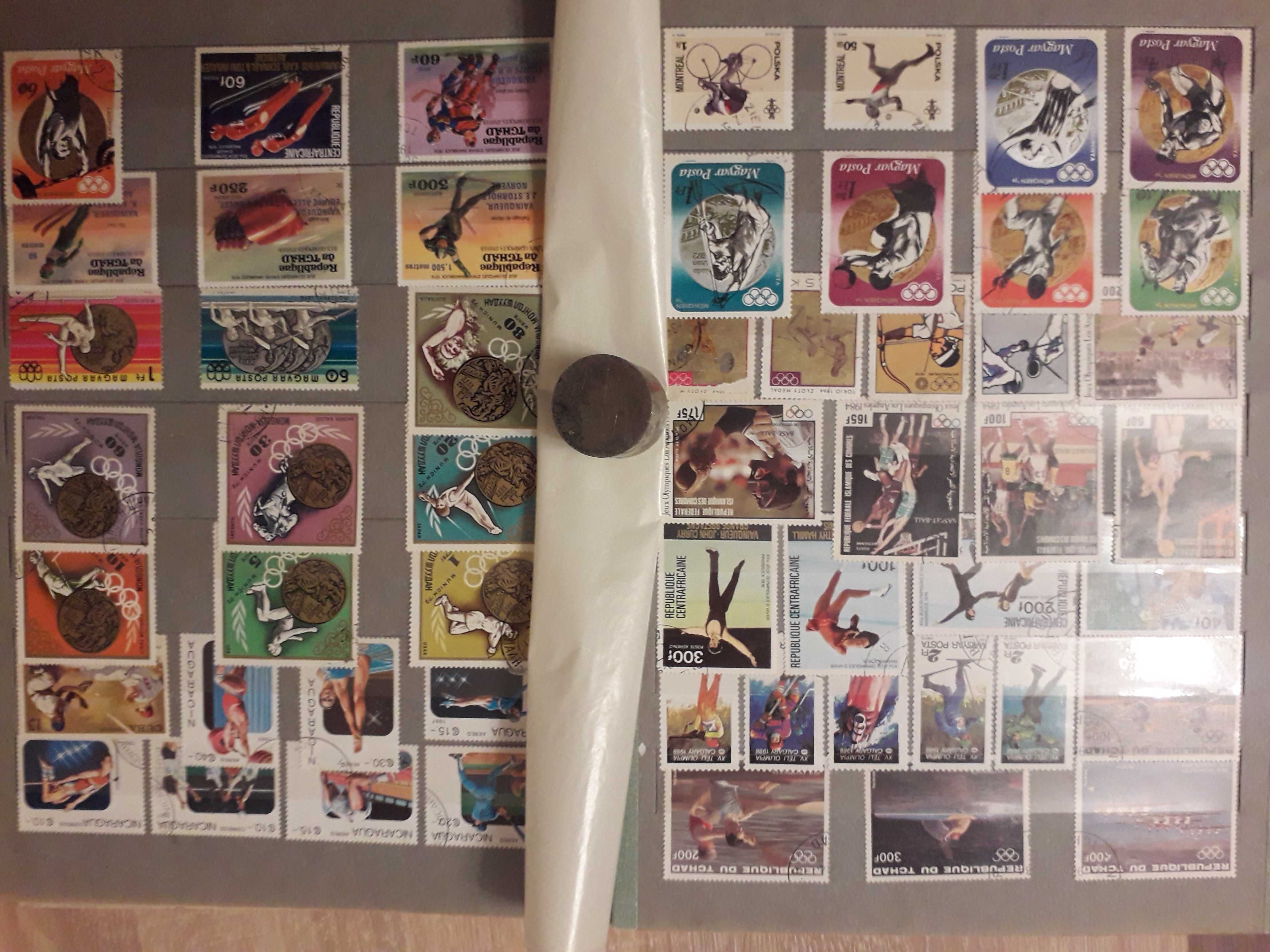 Почтовые марки разных стран и тематики