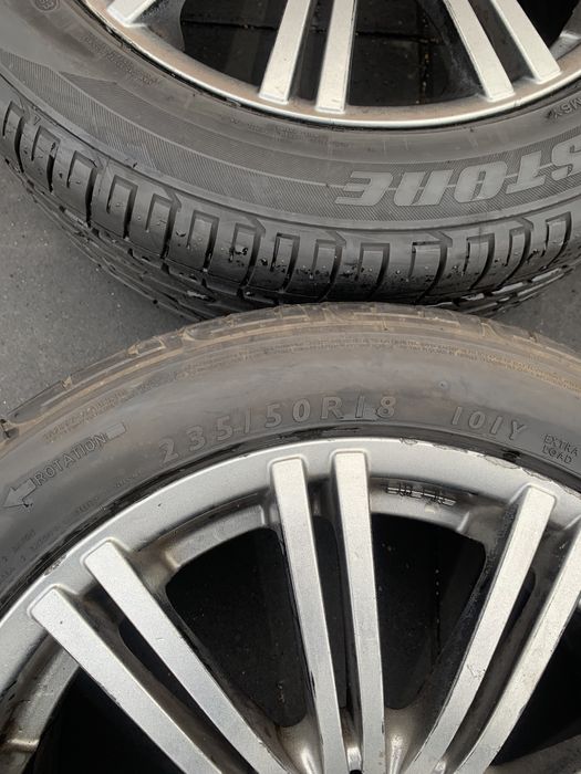 Kola felgi aluminiowe Audi A8 18” 5x112 8J opony letnie 235/50/18