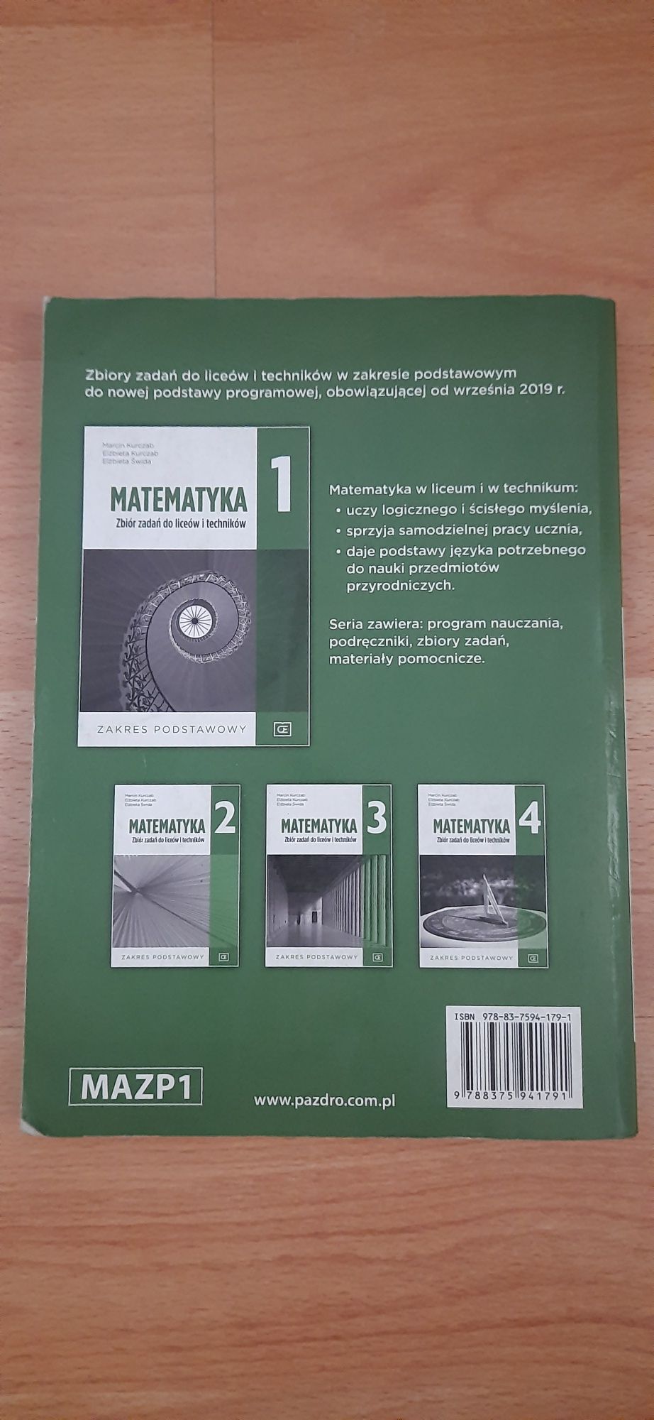 Matematyka 1 zbiór zadań zakres podstawowy