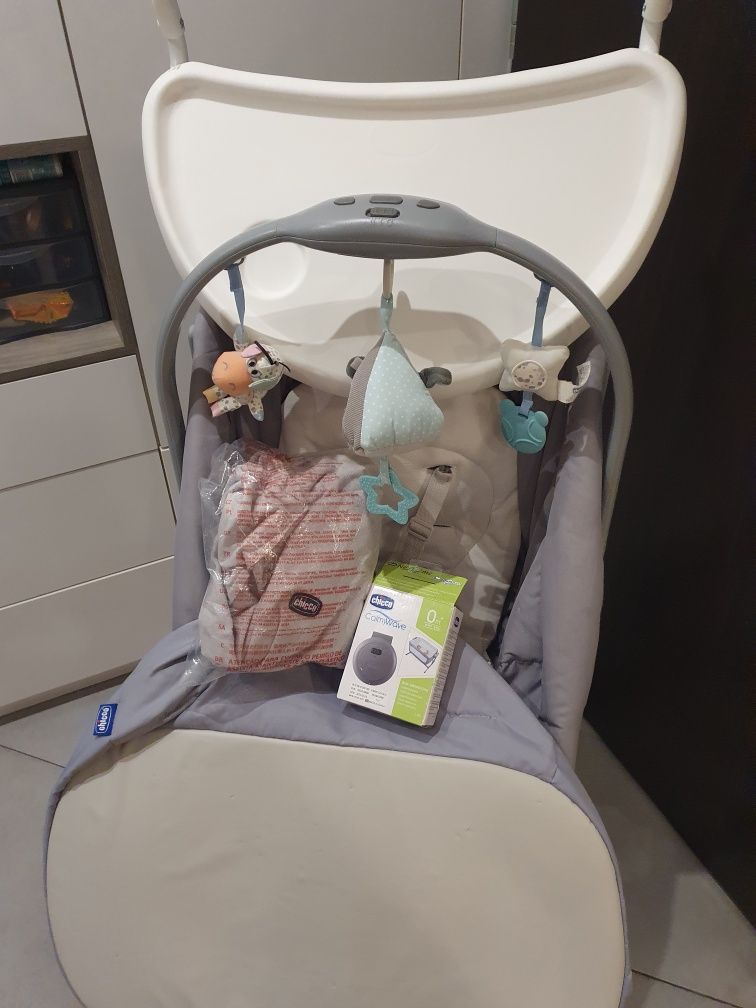 Chicco BABY HUG 4W1 | ŁÓŻECZKO DZIECIĘCE + dodatkowe akcesoria.