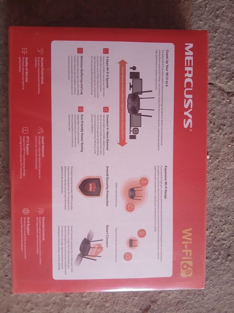 Router WiFi Mercusys AX3000
