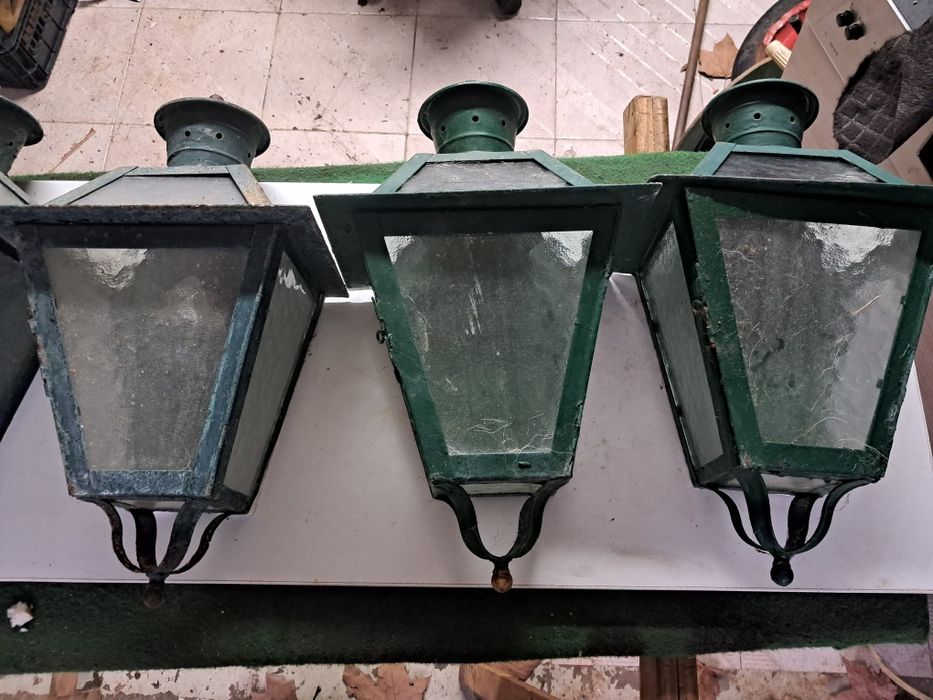 Candeias de rua usadas