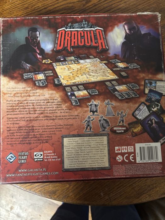 Gra Fury of Dracula, wydanie trzecie - język polski