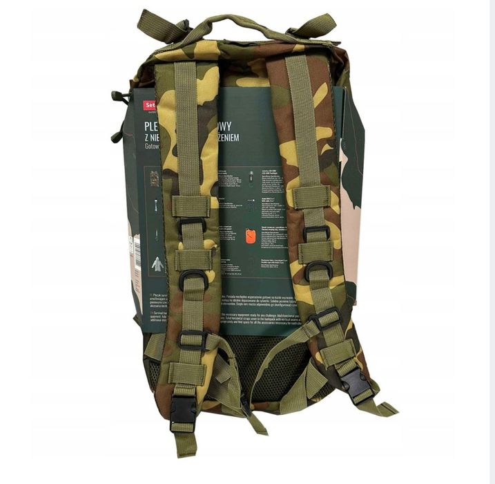 Plecak Taktyczny Wosjkowy Plecak Wosjkowy 20-40 l Setty