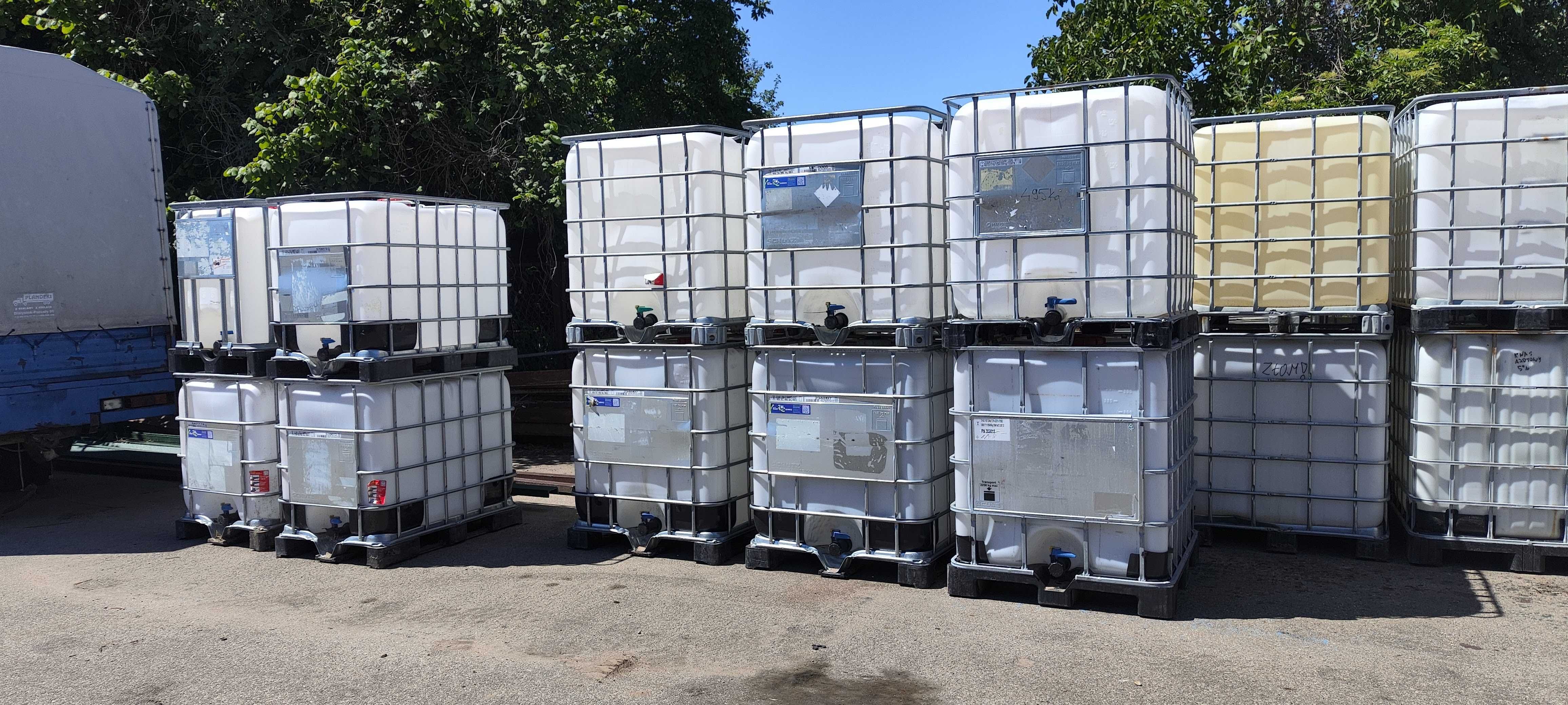 Zbiornik na wodę beczki 1000L 220L IBC czyste paliwo melasa RSM Dowóz!