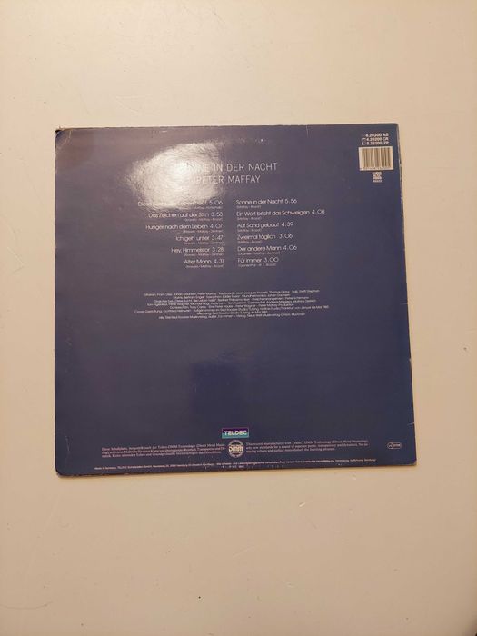 Peter Maffay – Sonne In Der Nacht Winyl