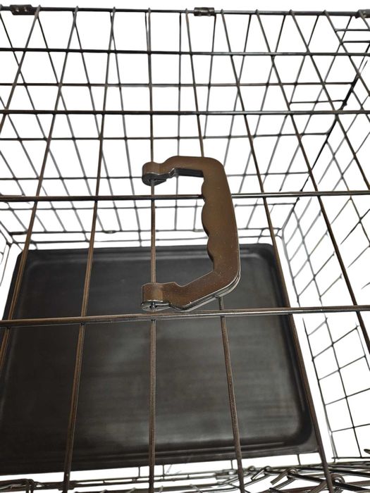 Klatka metalowa dla psa kota transporter kojec 60x46x51 cm