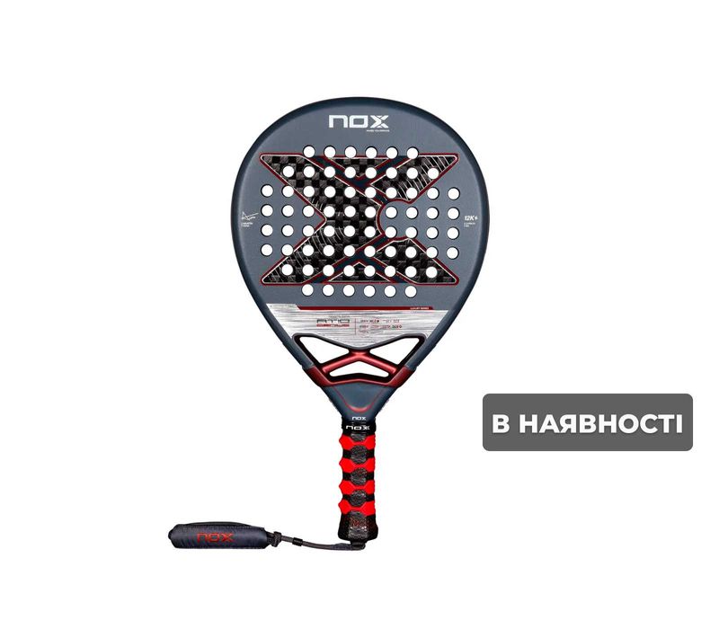 Ракетка для Падель (Padel) тенісу – NOX AT10 Genius 12K A. Tapia 2025