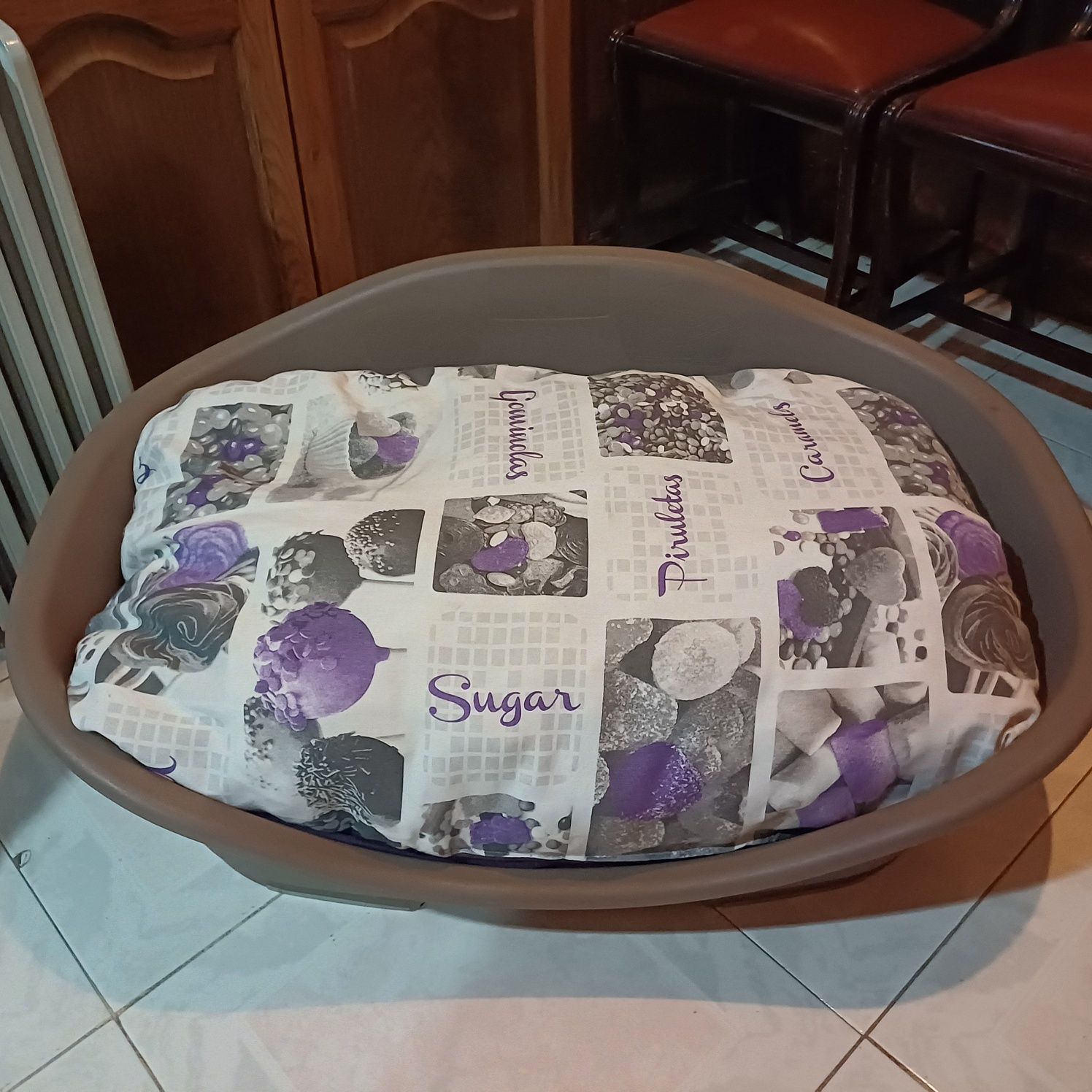 Cama de cão com colchões