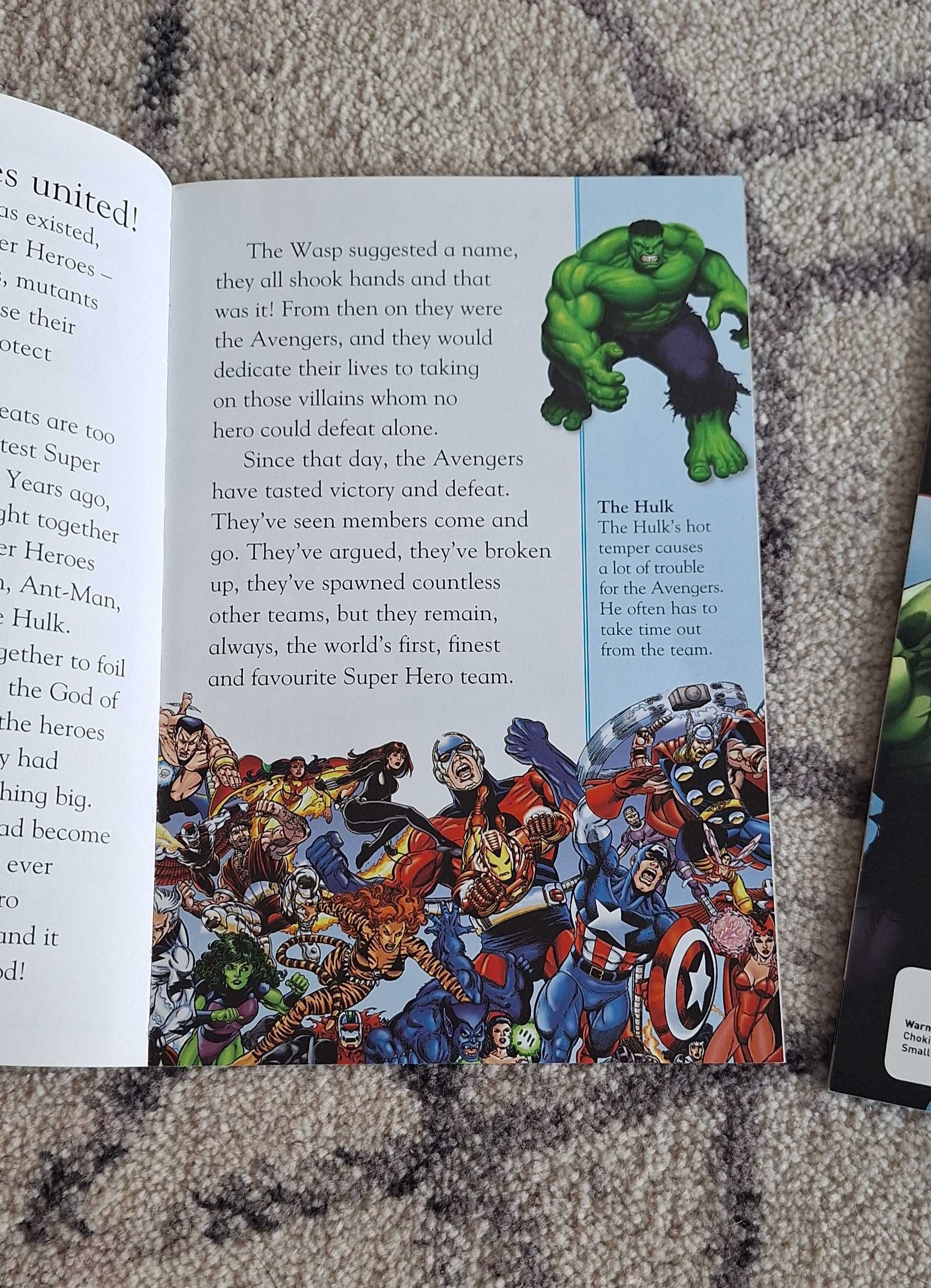 Zestaw książek Marvel Avengers