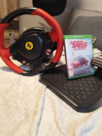 Kierownica THRUSTMASTER F458 Spider + GRA Need For Speed Payback