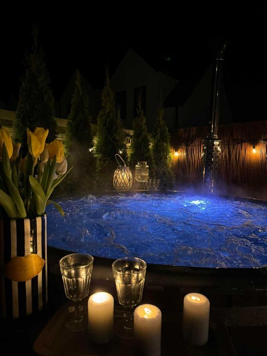 Romantyczny Domek dla Dwojga Wypoczynek nad Morzem SAUNA BALIA JACUZZI
