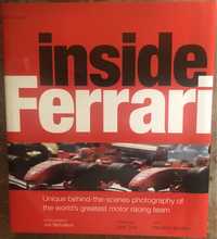 Livro '' Inside ferrari ''
