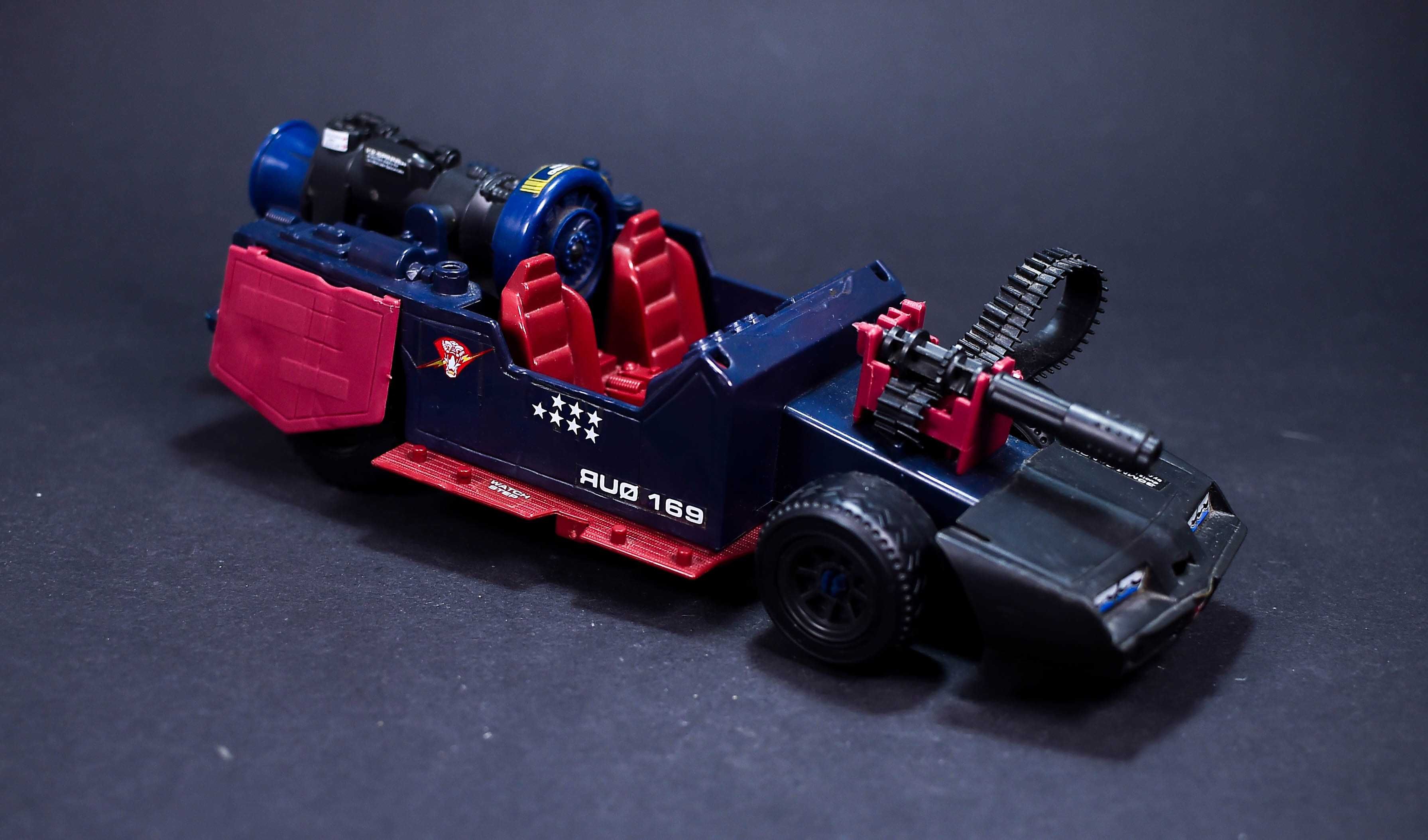 Samochód G.I. Joe GI Joe 1986 Hasbro Pawtucket Canon M Double Turrets