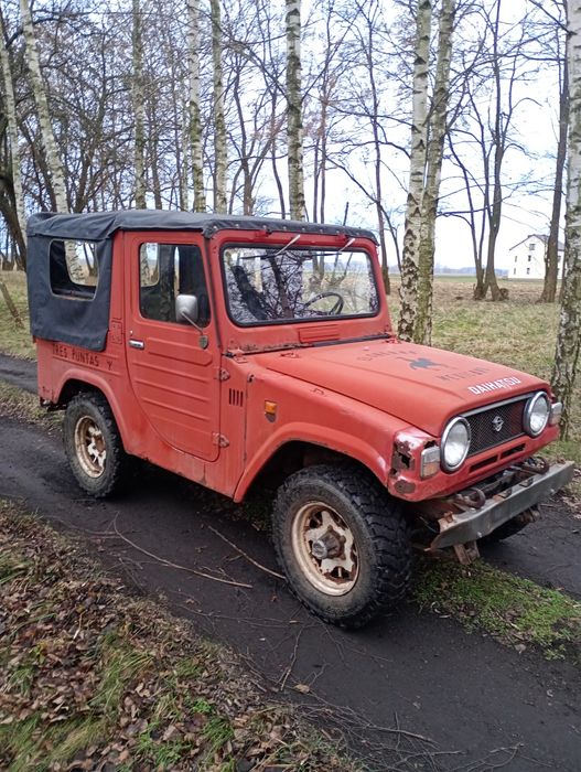 Samochód daihatsu taft widlcat f50 disel zabytek