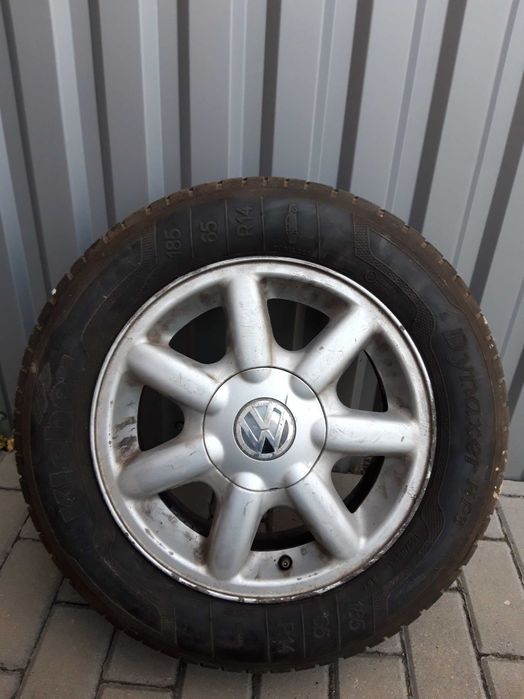 Felgi aluminiowe 14 VW  jedna sztuka