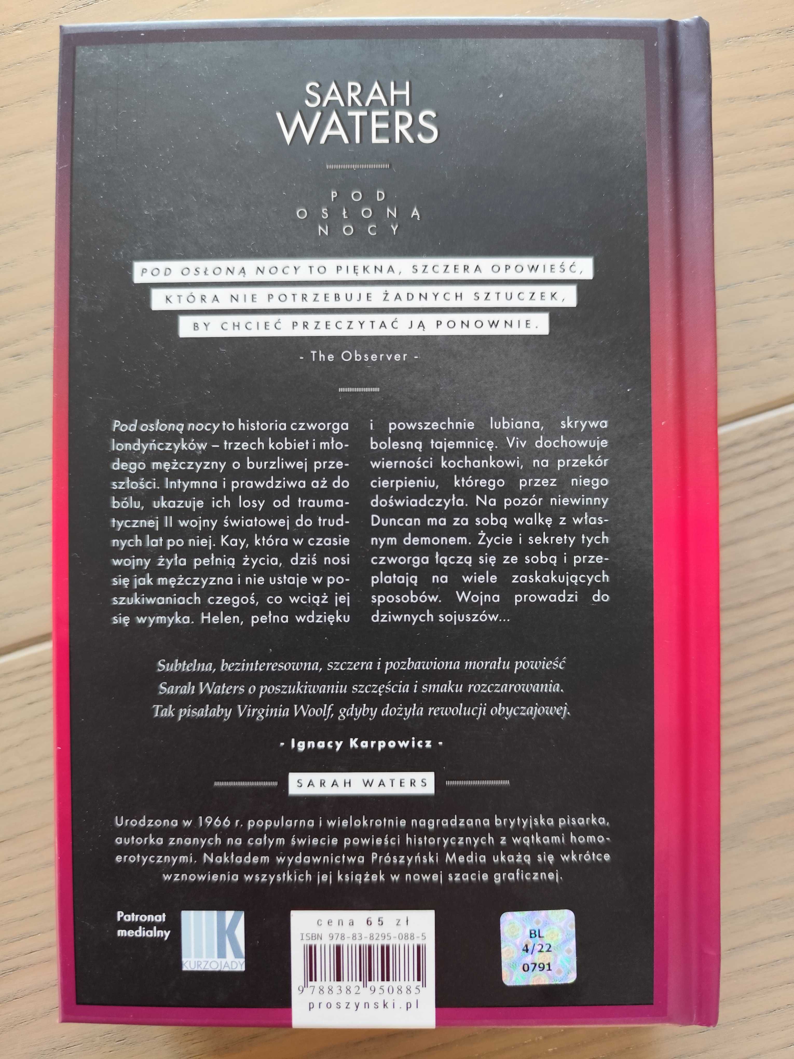 Pod osłoną nocy Sarah Waters