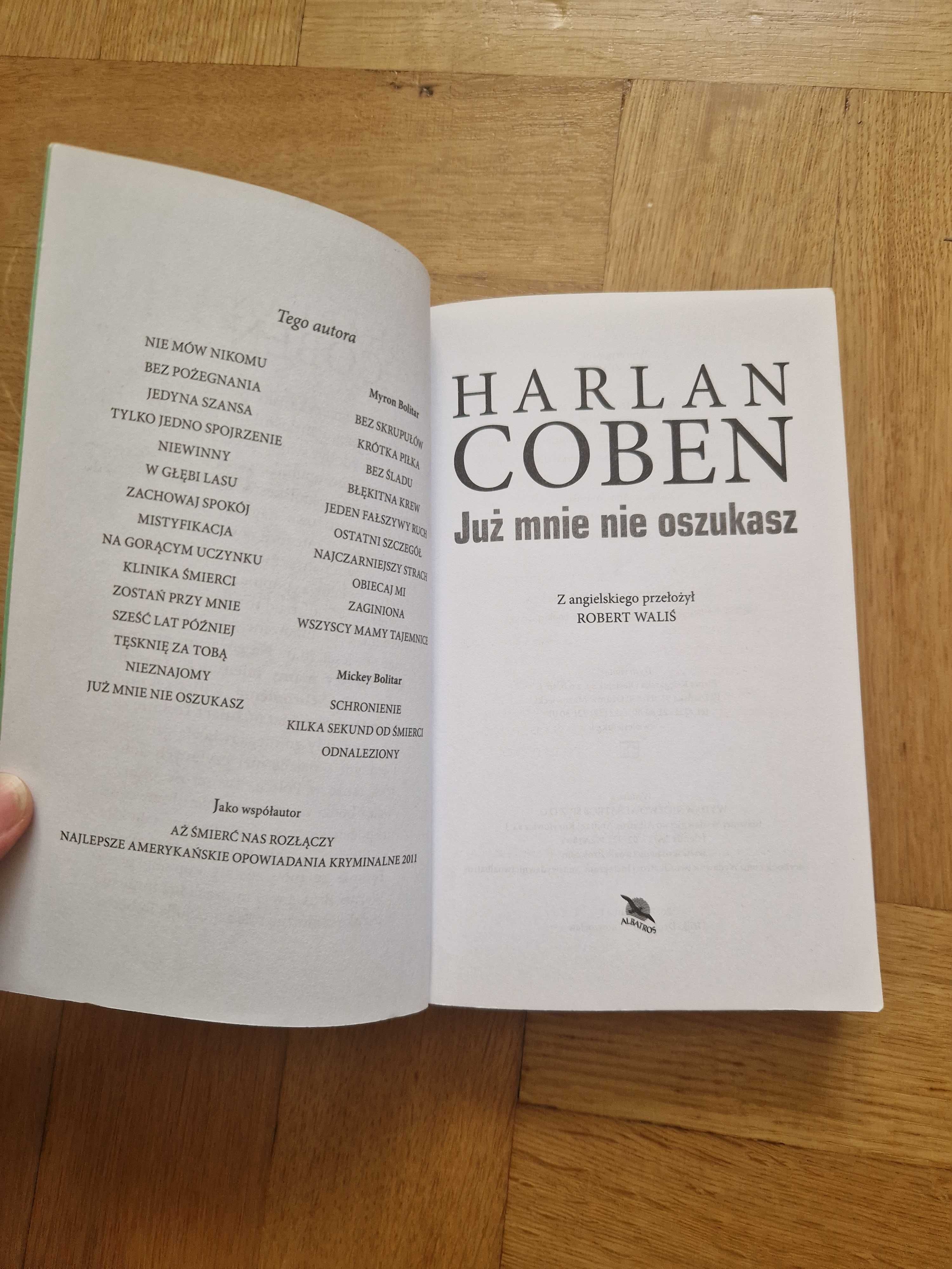 Już mnie nie oszukasz, Harlan Coben