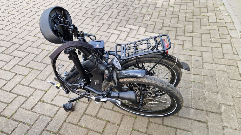 Rower elektryczny JOBOBIKE SAM 13Ah składany lekki