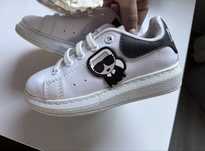 Sneakersy na st yl karl lagerfeld r 28 czarno biale adidasy sportowe