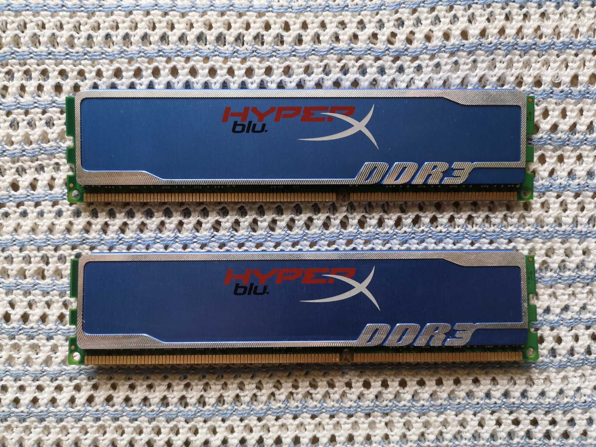 Оперативна пам'ять DDR3 Kingston 8 Gb 2x4Gb 1600 МГц KHX1600C9D3B1/4G)