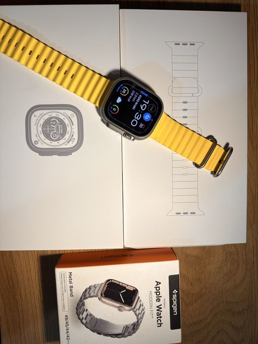 Apple Watch Ultra 49mm LTE esim cellular 2 paski z polskiego sklepu fv