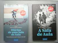 Vendo 2 livros (A Sala de aula e os Diários)