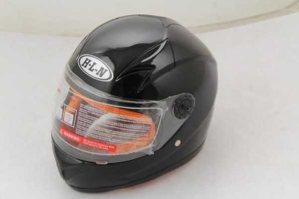 kask dziecięcy czarny dla dzieci na motor rower skuter na quada tani