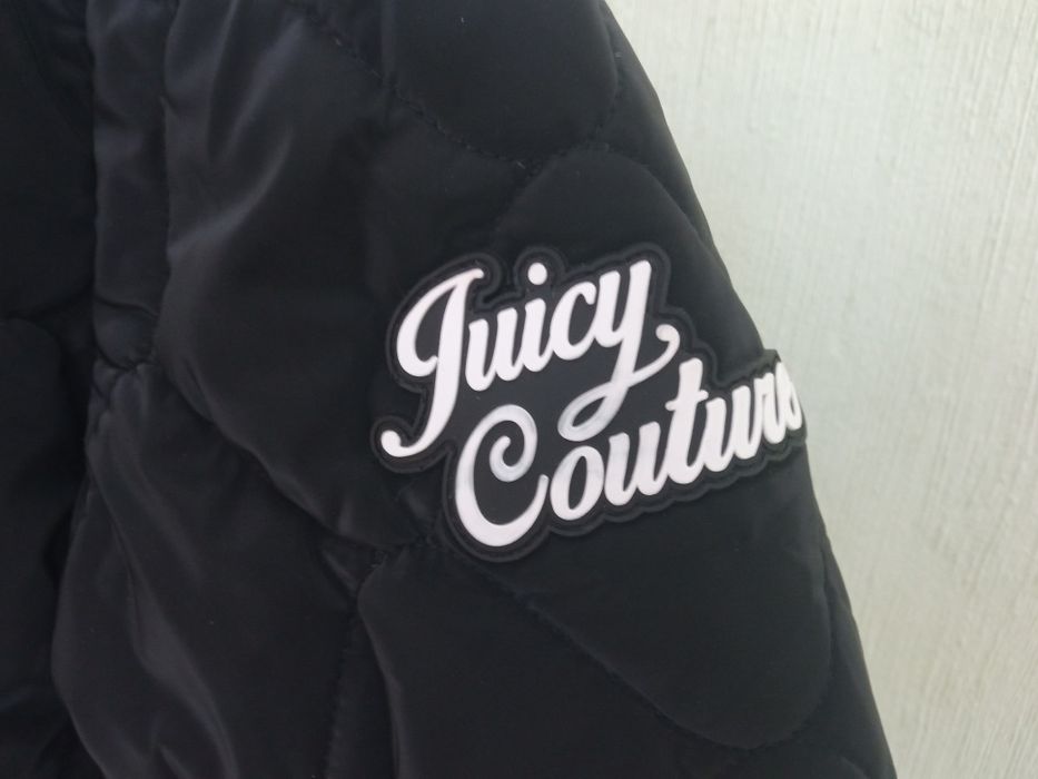 Новый Пуховик juicy couture. Размер указан 14, но маломерит