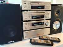 kino domowe Denon AVR-F100 POA-F100 DRR-F100 DVD-F100 + Canton SP206